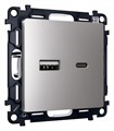 Розетка 2хUSB type A и C без рамки Ambrella Volt Quant MA511010 - фото 4905578