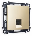 Розетка Ethernet RJ-45 и со шторками, без рамки Ambrella Volt Quant MA612010 - фото 4905672