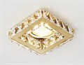 Встраиваемый светильник Ambrella Light Crystal K110 K110 CL/G - фото 4905848