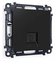 Розетка Ethernet RJ-45 и со шторками, без рамки Ambrella Volt Quant MA812010 - фото 4909319