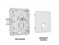 Розетка Ethernet RJ-45 и со шторками, без рамки Ambrella Volt Quant MA812010 - фото 4909321 Розетка Ethernet RJ-45 и со шторками, без рамки Ambrella Volt Quant MA812010 - фото 4909321
