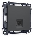 Розетка Ethernet RJ-45 и со шторками, без рамки Ambrella Volt Quant MA912010 - фото 4909406