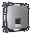 Розетка Ethernet RJ-45 и со шторками, без рамки Ambrella Volt Quant MO512010 - фото 4909588