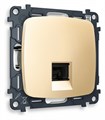 Розетка телефонная RJ-11 со штрокой, без рамки Ambrella Volt Quant MO612030 - фото 4909672