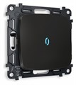 Выключатель проходной одноклавишный с подсветкой без рамки Ambrella Volt Quant MO802040 - фото 4909893