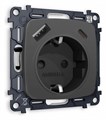 Розетка с заземлением и 2хUSB type A и C, без рамки Ambrella Volt Quant MO910010 - фото 4910028