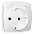 Накладка для розетки с заземлением и со шторками и 2хUSB type A и C Ambrella Volt Quant OP1100 - фото 4910476