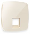 Накладка для розетки RJ-11 или RJ-45 Ambrella Volt Quant OP3120 - фото 4910512