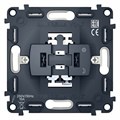 Механизм выключателя одноклавишного Ambrella Volt Quant VM101 - фото 4910706