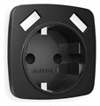 Накладка для розетки с заземлением и со шторками и 2хUSB type A Ambrella Volt Quant OP8090 - фото 4910783