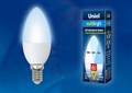 Лампа светодиодная Uniel C37 E14 6Вт 4000K UL-00002374 - фото 4911295