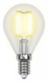 Лампа светодиодная Uniel CL PLS02WH E14 6Вт 3000K UL-00000197 - фото 4912909