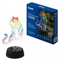 Зверь декоративный Uniel ULI-M507 RGB/3AA TIGER/BLACK UL-00008402 - фото 4913375