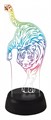 Зверь декоративный Uniel ULI-M506 RGB/3AA TIGER/BLACK UL-00008401 - фото 4913778