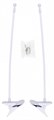 Подставка для цветов Uniel UFP-M02C-450 WHITE POLYBAG SET2 UL-00010111 - фото 4914936