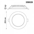 Встраиваемый светильник Novotech Luna 358028 - фото 4917031