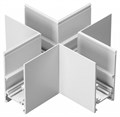 Соединитель X-образный для треков накладных Novotech Flum 135171 - фото 4921502