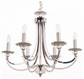 Подвесная люстра Abrasax Josephine 3007/6 CHROME - фото 4924801
