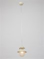 Подвесной светильник Abrasax Ursula CL.9201-1CREAM/G - фото 4924975