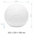 Настольная лампа декоративная Apeyron Electrics Футбольный мяч 12-086 - фото 4927657