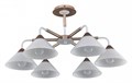 Люстра на штанге Arti Lampadari Ribera Ribera E 1.1.6 CW - фото 4930210
