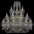 Подвесная люстра Bohemia Art Classic 11.11 11.11.16+8+4.300.3d.Gd.Sp - фото 4932325