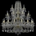 Подвесная люстра Bohemia Art Classic 11.21 11.21.16+8+4.300.3d.Gd.Sp - фото 4932677