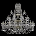 Подвесная люстра Bohemia Art Classic 11.21 11.21.20+10+5.460.3d.Gd.Sp - фото 4932709