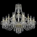 Подвесная люстра Bohemia Art Classic 11.23 11.23.12+6+3.300.Gd.Dr - фото 4932785
