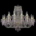 Подвесная люстра Bohemia Art Classic 11.24 11.24.16+8.300.Gd.V7010 - фото 4932920