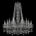 Подвесная люстра Bohemia Art Classic 11.25 11.25.12+6.300.h-91.Cr.Sp - фото 4933014