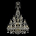 Подвесная люстра Bohemia Art Classic 11.25 11.25.16+8+4.300.3d.XL-130.Gd.Sp - фото 4933034