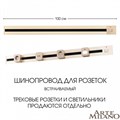 Трек встраиваемый Arte Milano Am-track-sockets 385201TBB/100 Gold - фото 4933491