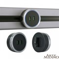 Розетка 2xUSB на треке Arte Milano Am-track-sockets 380066TS LED/USBx2 Grey - фото 4933700 Розетка 2xUSB на треке Arte Milano Am-track-sockets 380066TS LED/USBx2 Grey - фото 4933700