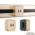 Розетка 2xUSB на треке Arte Milano Am-track-sockets 380022TS/USBx2 Gold - фото 4933782 Розетка 2xUSB на треке Arte Milano Am-track-sockets 380022TS/USBx2 Gold - фото 4933782