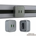 Розетка 2xUSB на треке Arte Milano Am-track-sockets 380022TS/USBx2 Grey - фото 4933792 Розетка 2xUSB на треке Arte Milano Am-track-sockets 380022TS/USBx2 Grey - фото 4933792