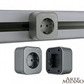 Розетка с заземлением на треке Arte Milano Am-track-sockets 380022TS/ES Grey - фото 4933822 Розетка с заземлением на треке Arte Milano Am-track-sockets 380022TS/ES Grey - фото 4933822