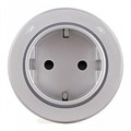 Розетка с заземлением на треке Arte Milano Am-track-sockets-39 397951TS/ES Silver - фото 4933895 Розетка с заземлением на треке Arte Milano Am-track-sockets-39 397951TS/ES Silver - фото 4933895