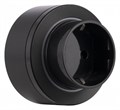 Розетка с заземлением на треке Arte Milano Am-track-sockets-39 397952TS/ES Black - фото 4933917
