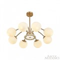 Люстра на штанге Arte Milano Neapolis-71069 271069/8 GD - фото 4934303