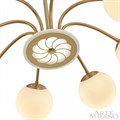 Люстра на штанге Arte Milano Neapolis-71069 271069/8 GD - фото 4934311