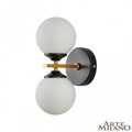 Бра Arte Milano Neapolis-71580 271580/2B BK/GD - фото 4934322