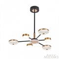 Люстра на штанге Arte Milano Ferrara-72069 272069/6 BK/GD - фото 4934353