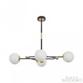 Люстра на штанге Arte Milano Neapolis-72708 272708/4 BK/GD - фото 4934381