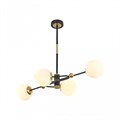 Люстра на штанге Arte Milano Neapolis-72708 272708/4 BK/GD - фото 4934384