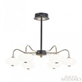 Люстра на штанге Arte Milano Neapolis-73908 273908/6 BK/GD - фото 4934486