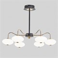 Люстра на штанге Arte Milano Neapolis-73908 273908/6 BK/GD - фото 4934489