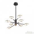 Люстра на штанге Arte Milano Ferrara-72999 276699/8 BK/GD - фото 4934549