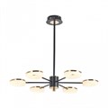 Люстра на штанге Arte Milano Ferrara-72999 277499/6 BK/GD - фото 4934583