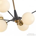 Люстра на штанге Arte Milano Neapolis-79808 279808/6 BK/GD - фото 4934650
